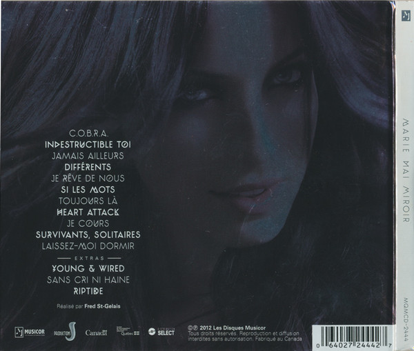Marie Mai - Miroir | Musicor (MQMCD-2444) - 2 Marie Mai - Miroir | Musicor (MQMCD-2444) - 2