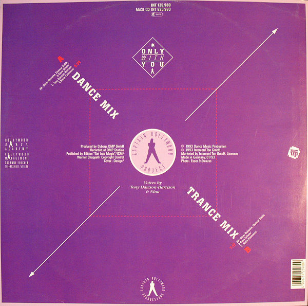 Captain Hollywood Project - Only With You | Blow Up (INT 125.980) - 2