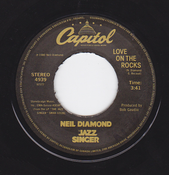 Neil Diamond - Love On The Rocks | Capitol Records (4939) - 2