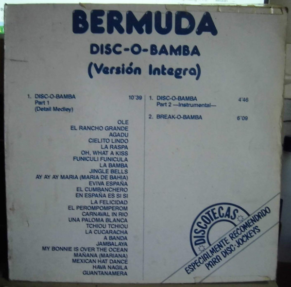 Bermuda - Disc-O-Bamba | Max Music (LP 330)
