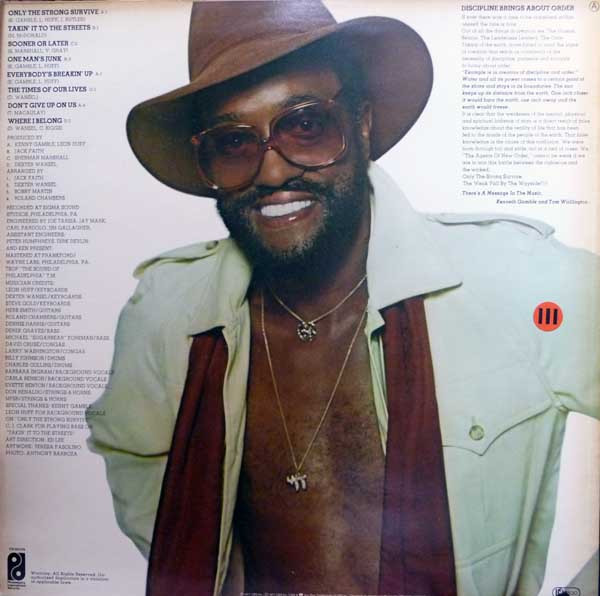 Billy Paul - Only The Strong Survive | Philadelphia International Records (PIR 82236) - 2 Billy Paul - Only The Strong Survive | Philadelphia International Records (PIR 82236) - 2