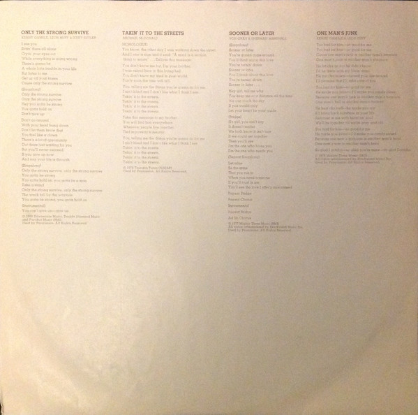 Billy Paul - Only The Strong Survive | Philadelphia International Records (PIR 82236) - 5 Billy Paul - Only The Strong Survive | Philadelphia International Records (PIR 82236) - 5