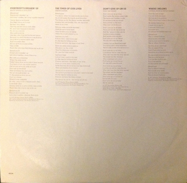 Billy Paul - Only The Strong Survive | Philadelphia International Records (PIR 82236) - 6 Billy Paul - Only The Strong Survive | Philadelphia International Records (PIR 82236) - 6