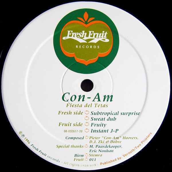 Con-Am - Fiesta Del Tetas | Fresh Fruit Records (Fruit 011)