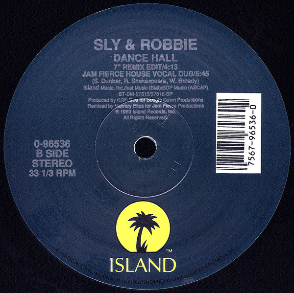 Sly & Robbie - Dance Hall | Island Records (0-96536) - 4 Sly & Robbie - Dance Hall | Island Records (0-96536) - 4