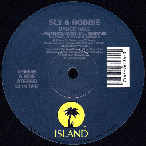 Sly & Robbie - Dance Hall | Island Records (0-96536) - 3 Sly & Robbie - Dance Hall | Island Records (0-96536) - 3