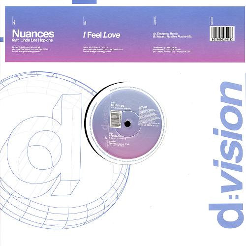 Nuances - I Feel Love | D:vision Records (DV 412) - main