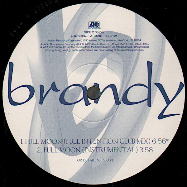Brandy - Full Moon | Atlantic (AT0130T) - 3