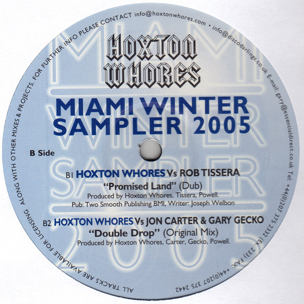 Disco Darlings , Hoxton Whores - Miami Winter Sampler 2005 | Not On Label (MIAMI) - 3 Disco Darlings , Hoxton Whores - Miami Winter Sampler 2005 | Not On Label (MIAMI) - 3
