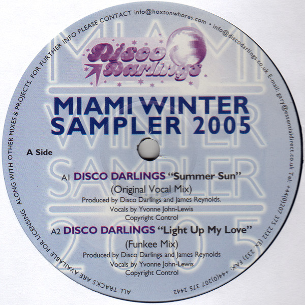 Disco Darlings , Hoxton Whores - Miami Winter Sampler 2005 | Not On Label (MIAMI) - 2 Disco Darlings , Hoxton Whores - Miami Winter Sampler 2005 | Not On Label (MIAMI) - 2