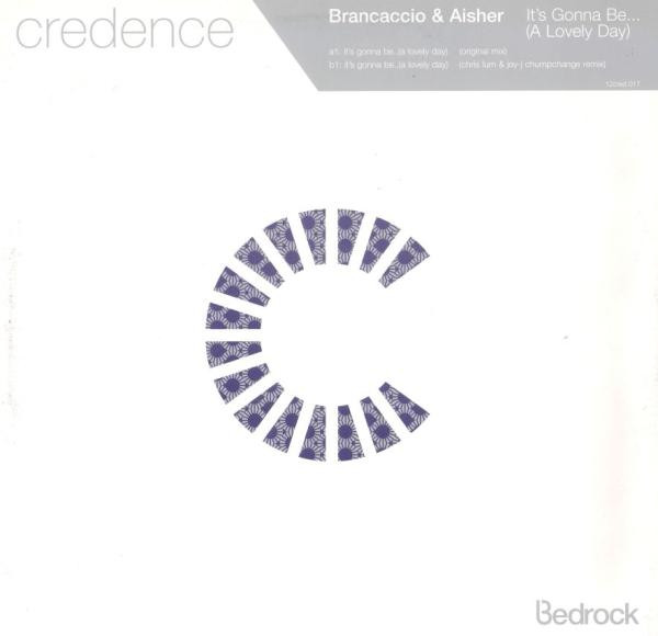 Brancaccio & Aisher - It's Gonna Be... (A Lovely Day) | Credence (12cred 017) - main