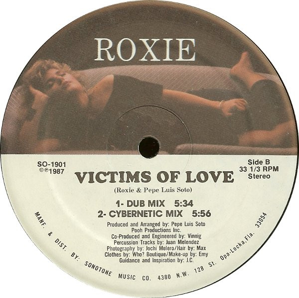Roxie - Victims Of Love | Sonotone Music Corp. (SO 1901) - 2 Roxie - Victims Of Love | Sonotone Music Corp. (SO 1901) - 2