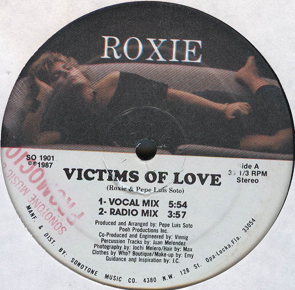 Roxie - Victims Of Love | Sonotone Music Corp. (SO 1901) - main Roxie - Victims Of Love | Sonotone Music Corp. (SO 1901) - main