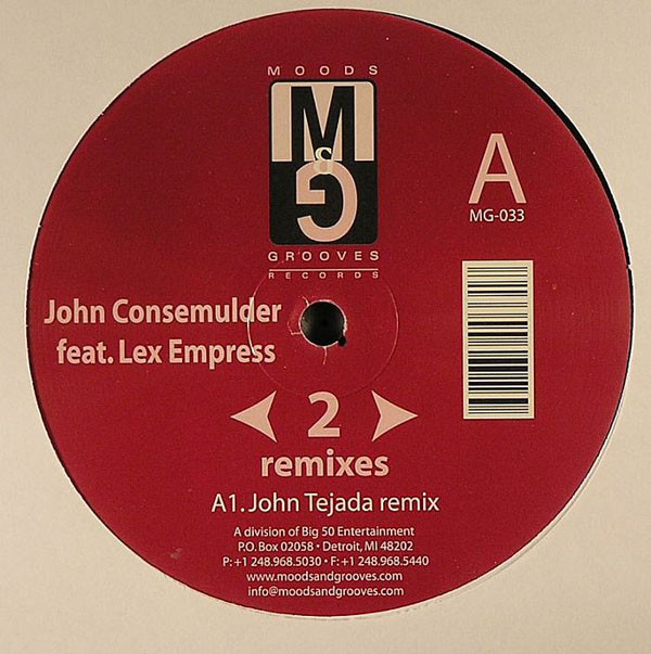 John Consemulder Feat. Lex Empress - Rewind To Start (Remixes) | Moods & Grooves (MG-033)