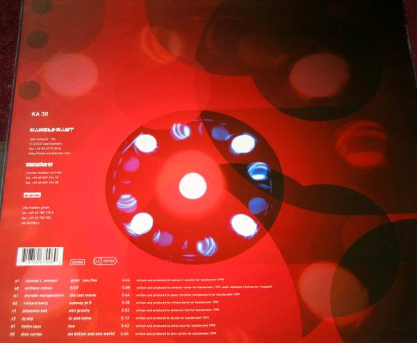 Various - Kanzleramt Five | Kanzleramt (KA 30) - 6 Various - Kanzleramt Five | Kanzleramt (KA 30) - 6