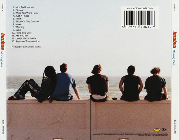 Incubus - Morning View | Epic (EPC 504061 9) - 2 Incubus - Morning View | Epic (EPC 504061 9) - 2