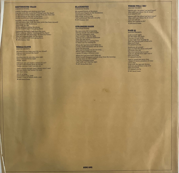 Graham Nash / David Crosby - Graham Nash / David Crosby | Atlantic (SD 7220) - 9