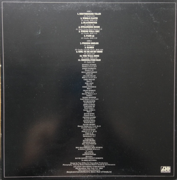 Graham Nash / David Crosby - Graham Nash / David Crosby | Atlantic (SD 7220) - 4