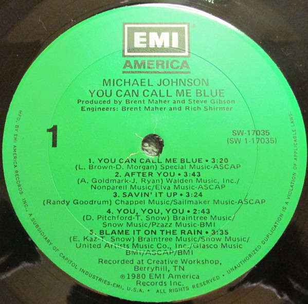 You Can Call Me Blue