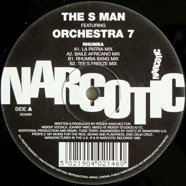 The S Man Featuring Orchestra 7 - Rhumba | Narcotic (DEA009)