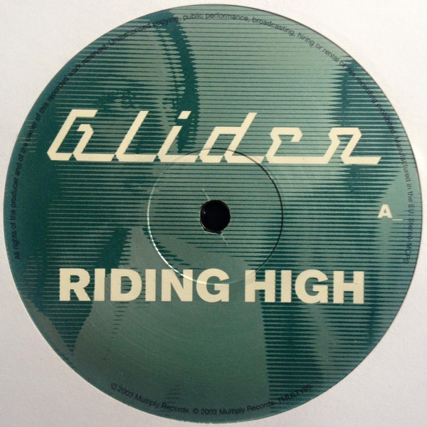 Glider - Riding High | Multiply Records (TMULTY95) - 2