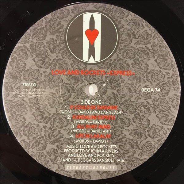 Love And Rockets - Express | Beggars Banquet (BEGA 74) - 3