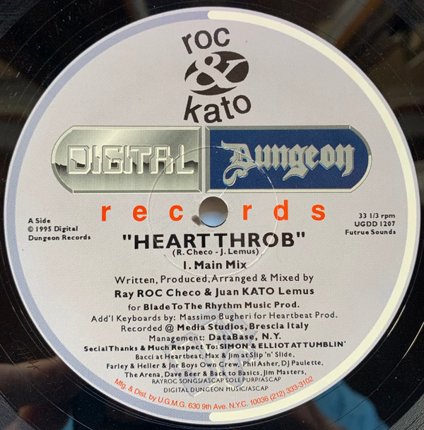 Roc & Kato - Heart Throb | Digital Dungeon Records (UGDD 1207)