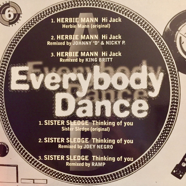 Herbie Mann / Sister Sledge - Everybody Dance - Sampler | Atlantic (8122-74537-0)