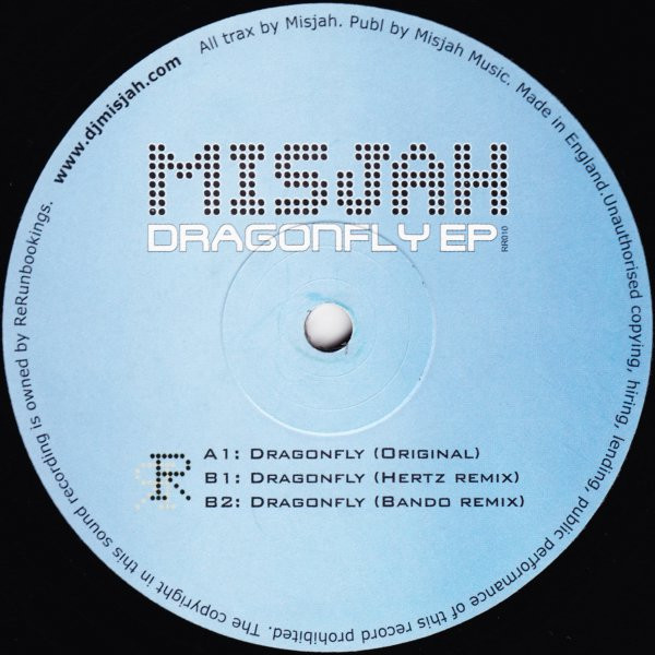 Misjah - Dragonfly EP | ReRun Records (RR010) - 3 Misjah - Dragonfly EP | ReRun Records (RR010) - 3