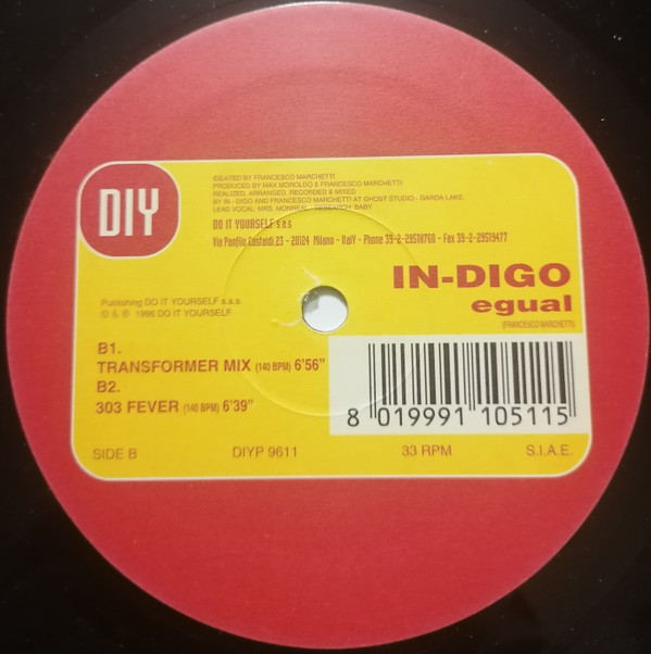 In-Digo - Egual | Do It Yourself (DIYP 9611) - 3 In-Digo - Egual | Do It Yourself (DIYP 9611) - 3