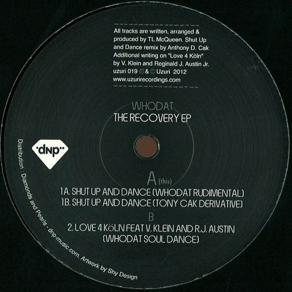 Whodat - The Recovery EP | Uzuri (Uzuri 019)