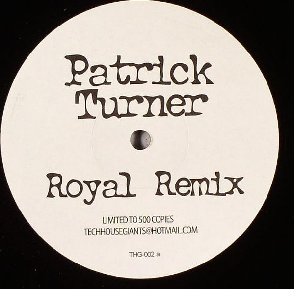 Crenshaw / Patrick Turner - Don't Want None / Royal Remix | Tech House Giant USA (THG 002) - main Crenshaw / Patrick Turner - Don't Want None / Royal Remix | Tech House Giant USA (THG 002) - main