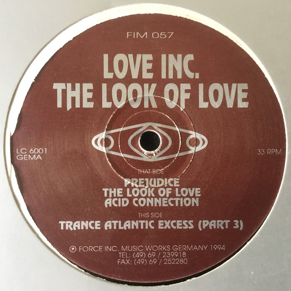 Love Inc. - The Look Of Love | Force Inc. Music Works (FIM 057) - main Love Inc. - The Look Of Love | Force Inc. Music Works (FIM 057) - main