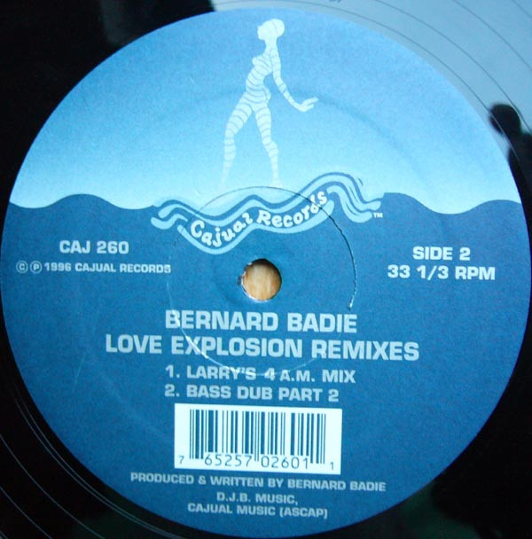 Bernard Badie - Love Explosion Remixes | Cajual Records (CAJ 260) - 4 Bernard Badie - Love Explosion Remixes | Cajual Records (CAJ 260) - 4