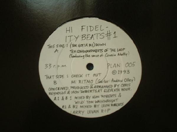 Chris Reynolds & Leon Roberts - Hi Fidel-ity Beats # 1 | Grand Plan (PLAN 005) - main