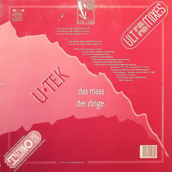 Das Mass Der Dinge (Ultra Remixes)