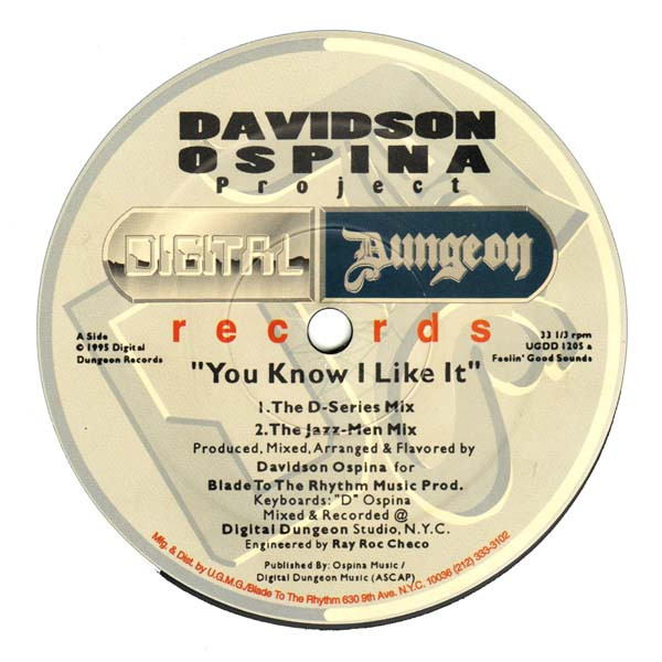 Davidson Ospina - You Know I Like It | Digital Dungeon Records (UGDD 1205)