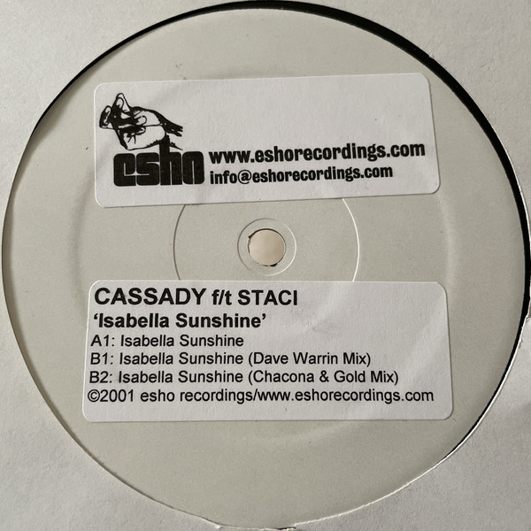 Cassady Feat. Staci - Isabella Sunshine | Esho Recordings (ESH005) - main Cassady Feat. Staci - Isabella Sunshine | Esho Recordings (ESH005) - main