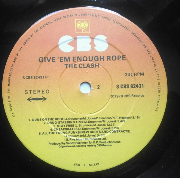 Give 'Em Enough Rope