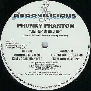 Phunky Phantom - Get Up Stand Up | Groovilicious (GM 034)