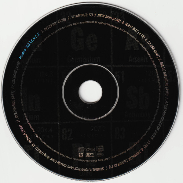 Incubus - S.C.I.E.N.C.E. | Immortal Records (488261 9) - 3