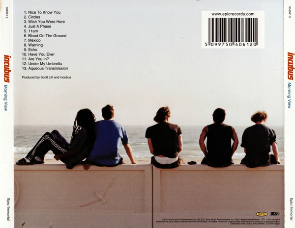 Incubus - Morning View | Immortal Records (504061 2) - 2