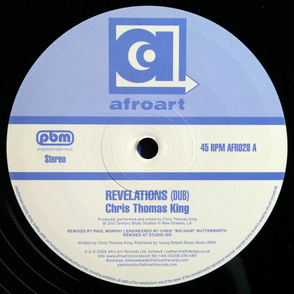 Chris Thomas King - Revelations | Afro Art (AFR 028) - 3 Chris Thomas King - Revelations | Afro Art (AFR 028) - 3