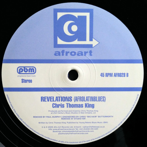 Chris Thomas King - Revelations | Afro Art (AFR 028) - 4 Chris Thomas King - Revelations | Afro Art (AFR 028) - 4