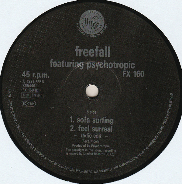 Freefall Featuring Psychotropic - Feel Surreal | FFRR (FX 160) - 4 Freefall Featuring Psychotropic - Feel Surreal | FFRR (FX 160) - 4