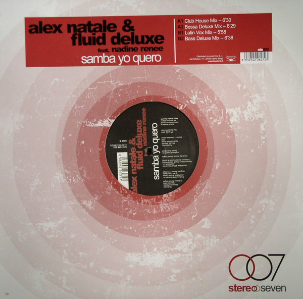 Alex Natale & Fluid Deluxe Feat. Nadine Renee - Samba Yo Quero | Stereoseven (ste 022) - main Alex Natale & Fluid Deluxe Feat. Nadine Renee - Samba Yo Quero | Stereoseven (ste 022) - main