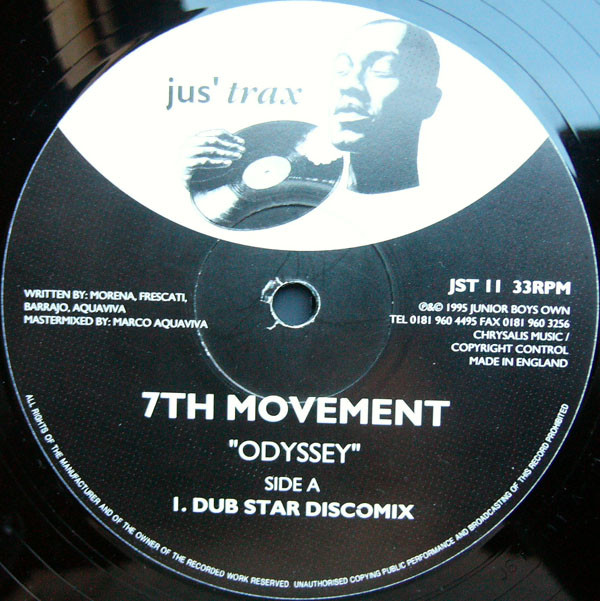 7th Movement - Odyssey | Jus' Trax (JST 11)