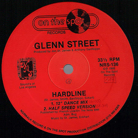 Glenn Street - Hardline | On The Spot (NRS-136) - main