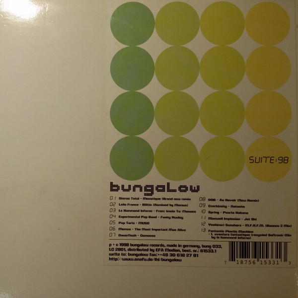 Various - Suite: 98 | Bungalow (BUNG 033) - 3