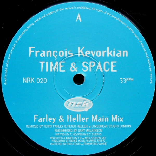 François Kevorkian - Time & Space | NRK Sound Division (NRK 020) - 2